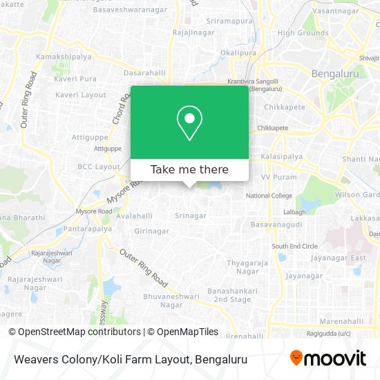 Weavers Colony / Koli Farm Layout map