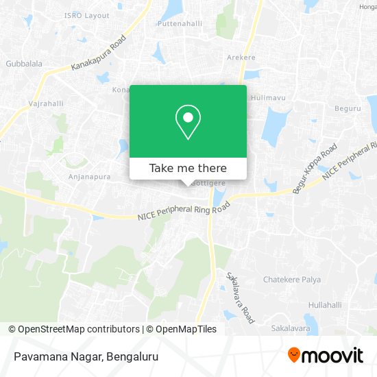 Pavamana Nagar map