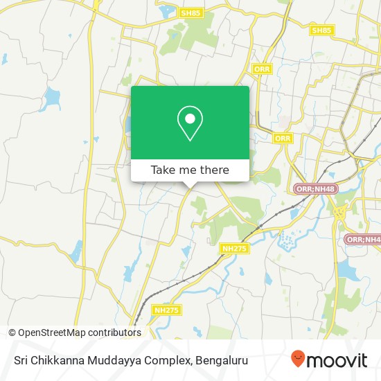 Sri Chikkanna Muddayya Complex map
