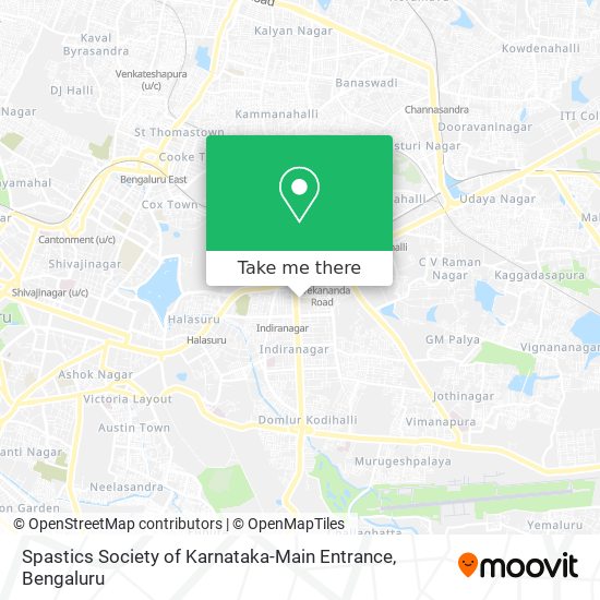 Spastics Society of Karnataka-Main Entrance map