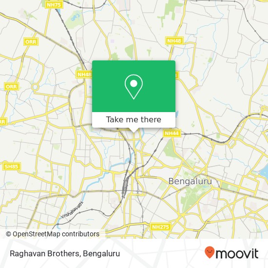 Raghavan Brothers map
