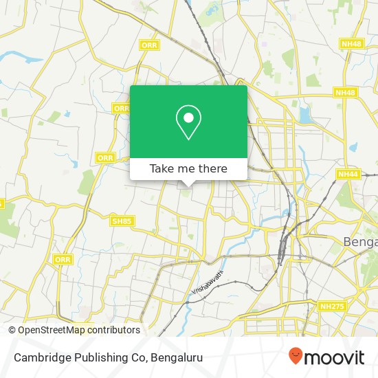 Cambridge Publishing Co map