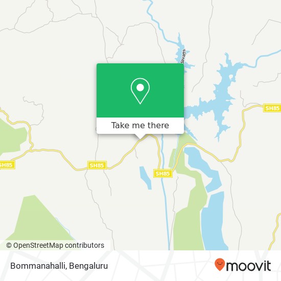 Bommanahalli map