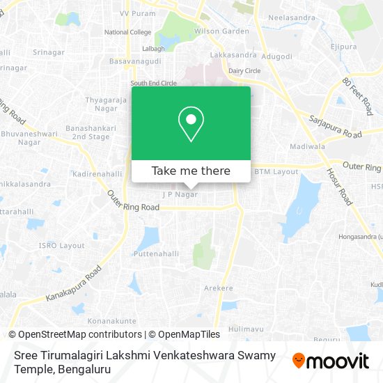 Sree Tirumalagiri Lakshmi Venkateshwara Swamy Temple map