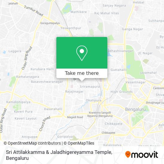 Sri Attilakkamma & Jaladhigereyamma Temple map