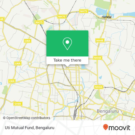 Uti Mutual Fund map