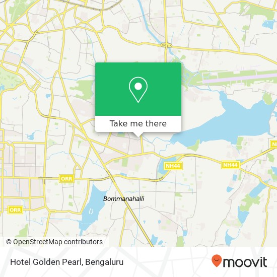 Hotel Golden Pearl map