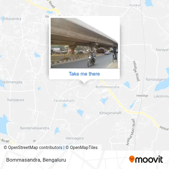 Bommasandra map