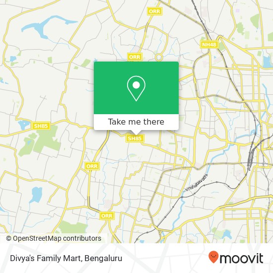 Divya's Family Mart map