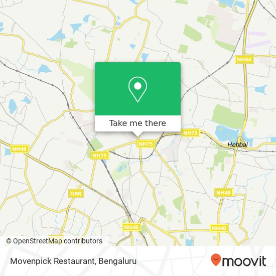 Movenpick Restaurant map