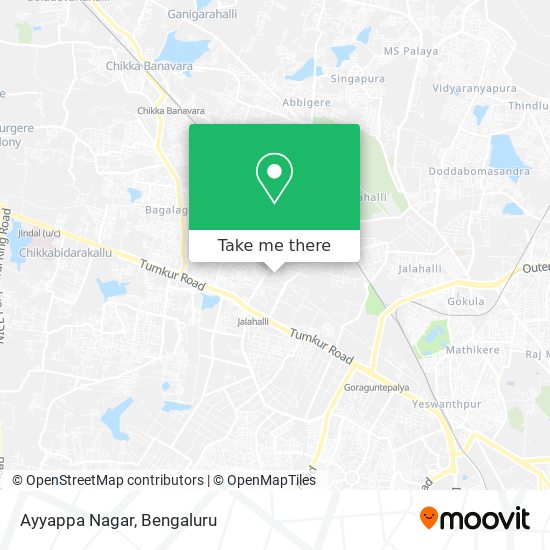 Ayyappa Nagar map