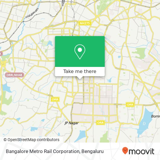 Bangalore Metro Rail Corporation map