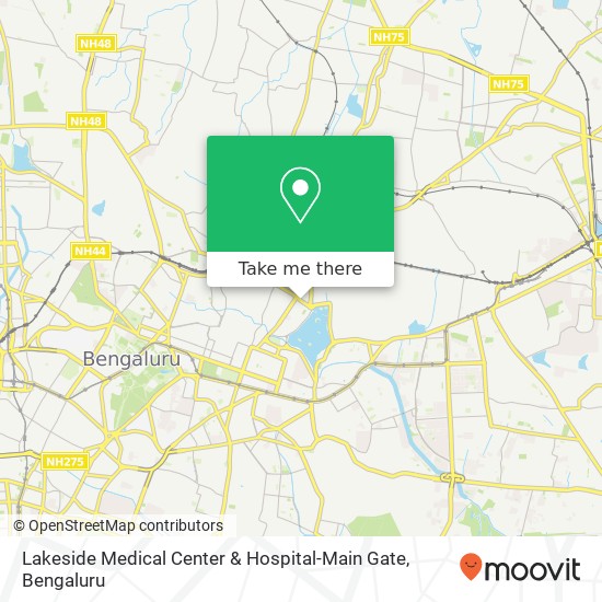 Lakeside Medical Center & Hospital-Main Gate map