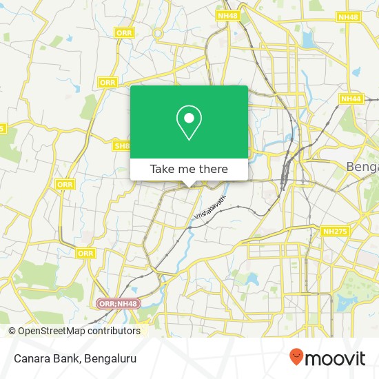 Canara Bank map