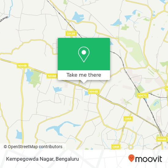 Kempegowda Nagar map