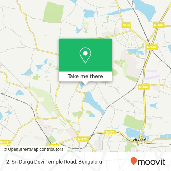 2, Sri Durga Devi Temple Road map