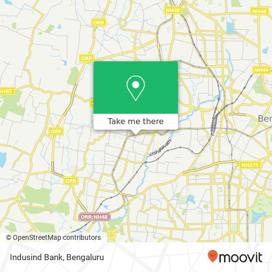 Indusind Bank map