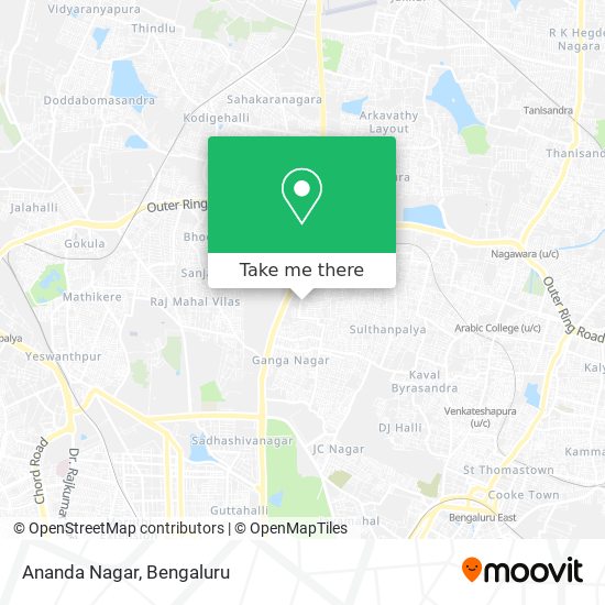 Ananda Nagar map