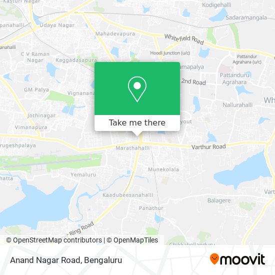 Anand Nagar Road map