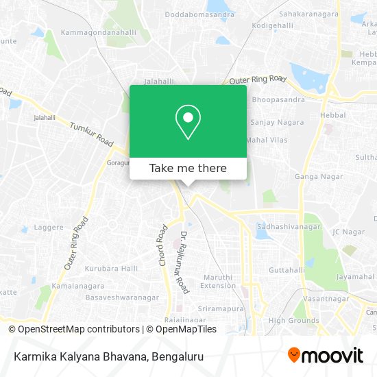 Karmika Kalyana Bhavana map