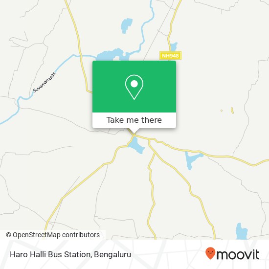 Haro Halli Bus Station map