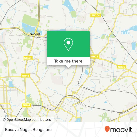 Basava Nagar map