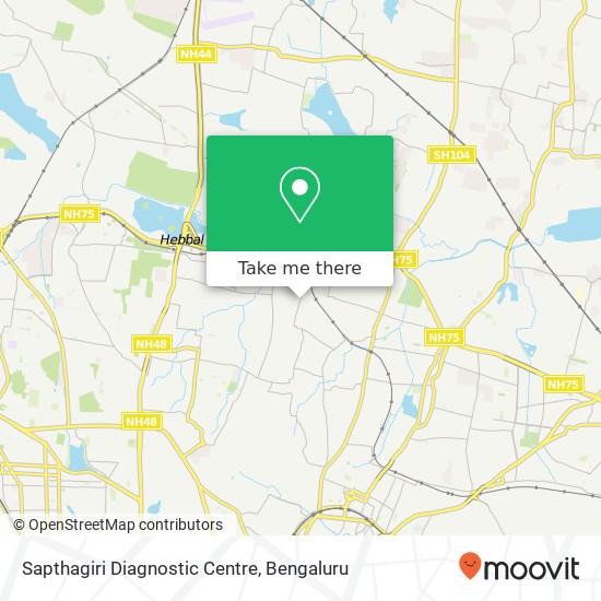 Sapthagiri Diagnostic Centre map