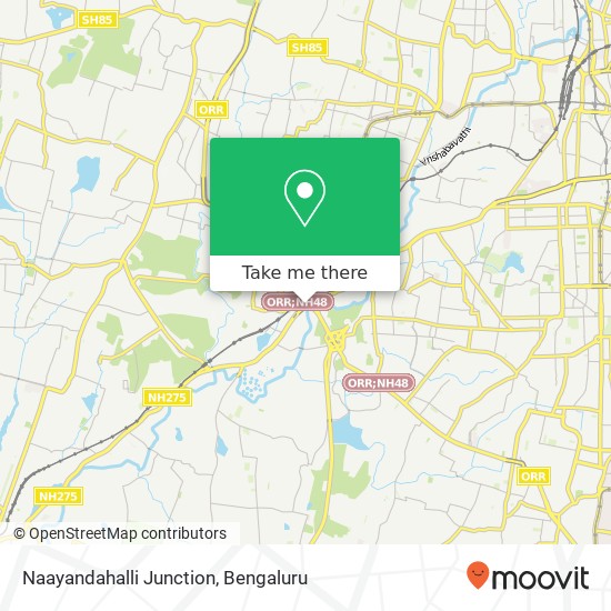 Naayandahalli Junction map