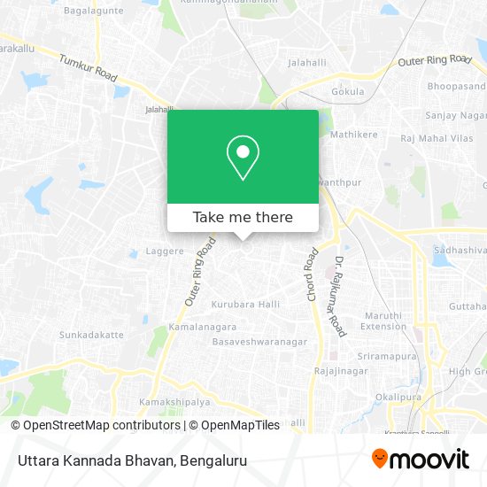 Uttara Kannada Bhavan map