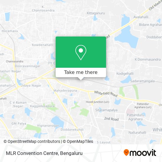 MLR Convention Centre map