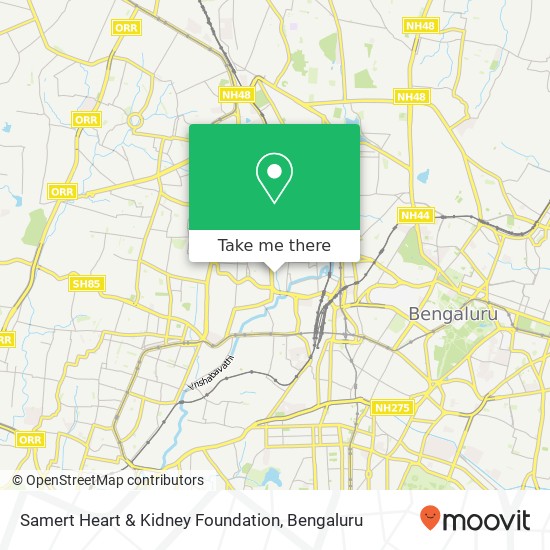 Samert Heart & Kidney Foundation map