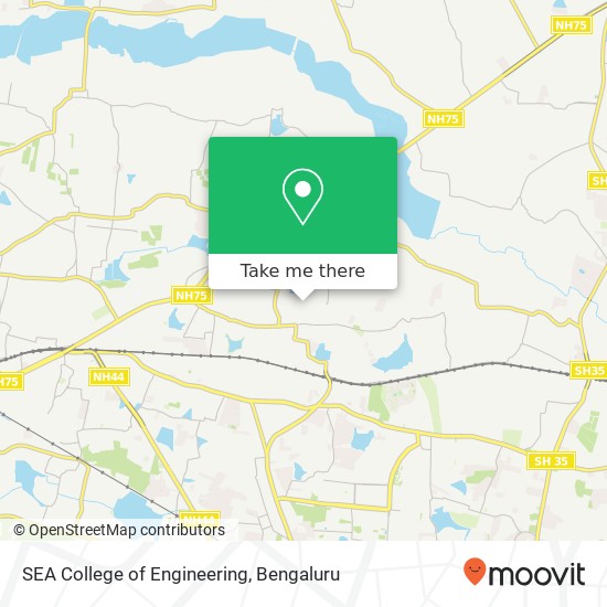 SEA College of Engineering map