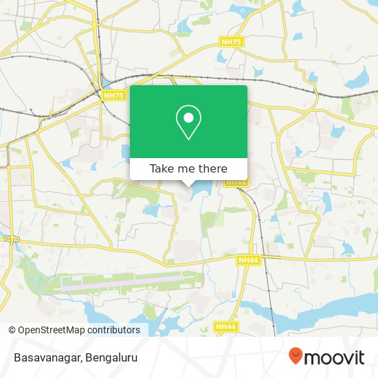 Basavanagar map