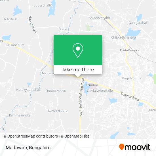 Madavara map