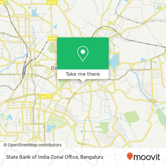 State Bank of India-Zonal Office map