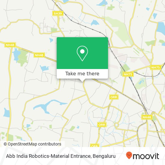Abb India Robotics-Material Entrance map