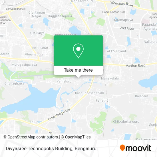 Divyasree Technopolis Building map