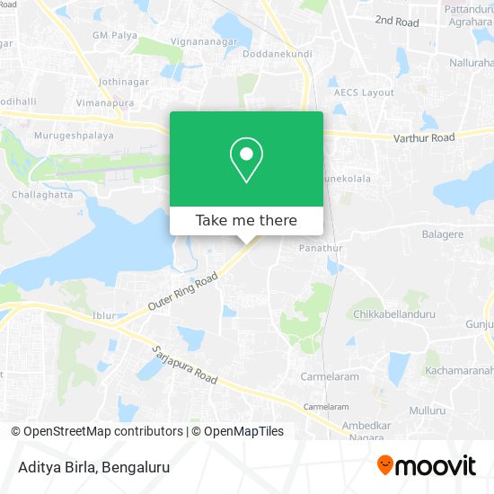 Aditya Birla map