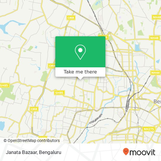 Janata Bazaar map