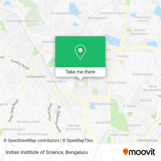 IISc map