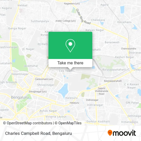 Charles Campbell Road map