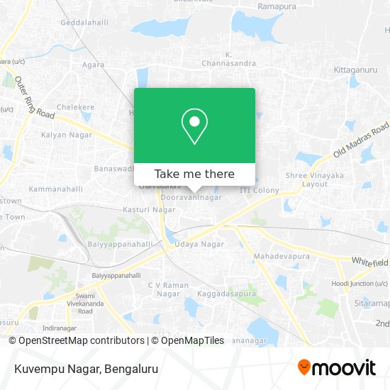 Kuvempu Nagar map