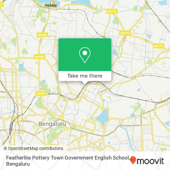 Featherlite Pottery Town Government English School map