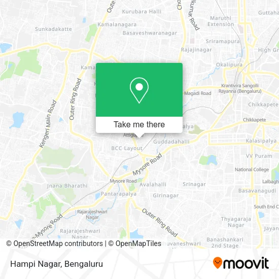 Hampi Nagar map
