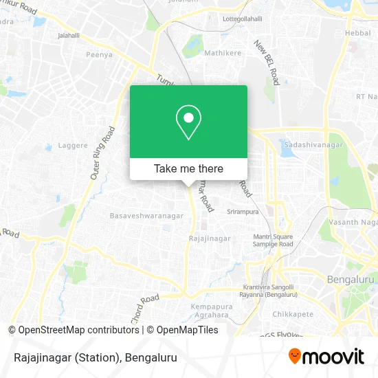 Rajajinagar (Station) map