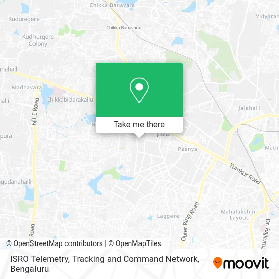 ISRO Telemetry, Tracking and Command Network map