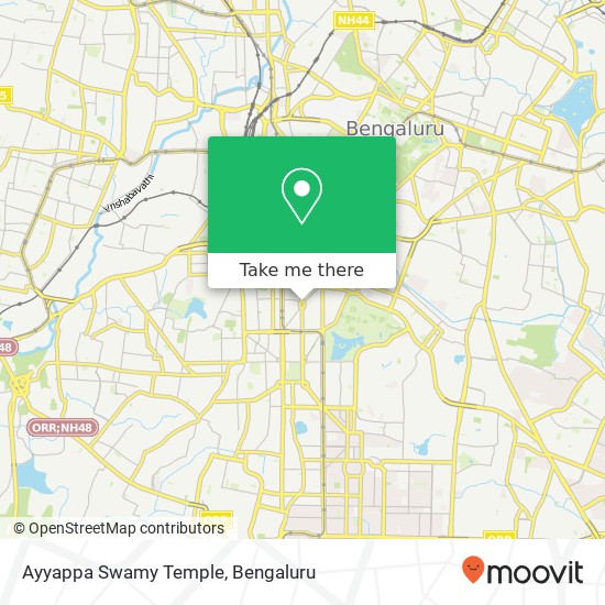 Ayyappa Swamy Temple map