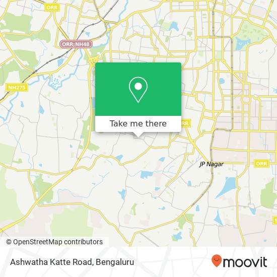 Ashwatha Katte Road map