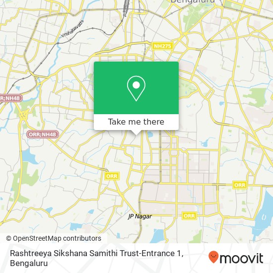 Rashtreeya Sikshana Samithi Trust-Entrance 1 map