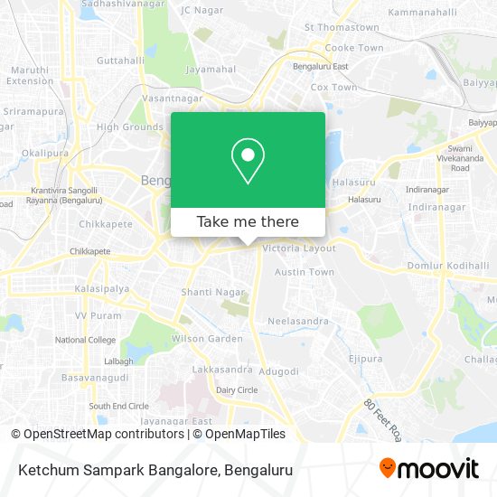 Ketchum Sampark Bangalore map